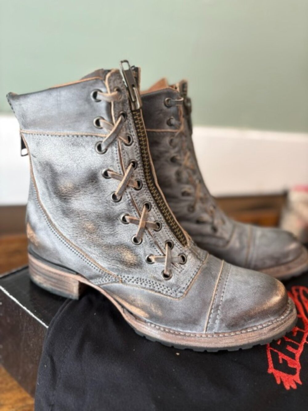 Freebird by Steven Liverpool  Leather Boots